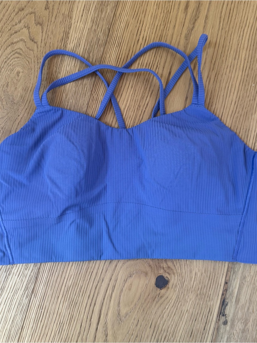 Lululemon Luke a cloud ribbed sports bra